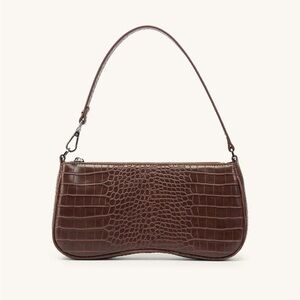 JW PEI Eva Shoulder Bag - Brown Croc